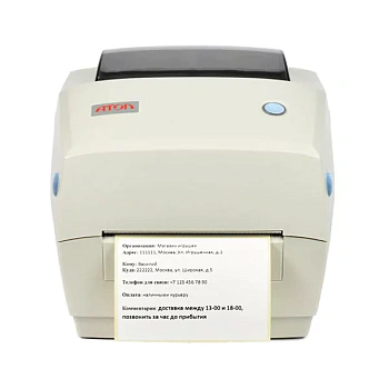 Термотрансферный принтер этикеток АТОЛ ТТ41 41429